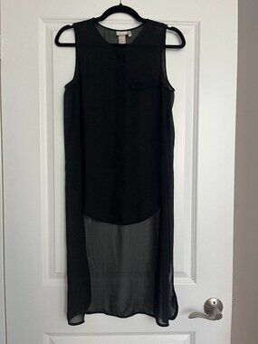 H&M Sheer Sleeveless Shirt